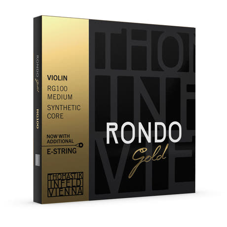 Thomastik-Infeld Fioliner-strenger Rondo Gold - Sett (RG01, RG01AU, RG02, RG03A, RG04) (RG100)