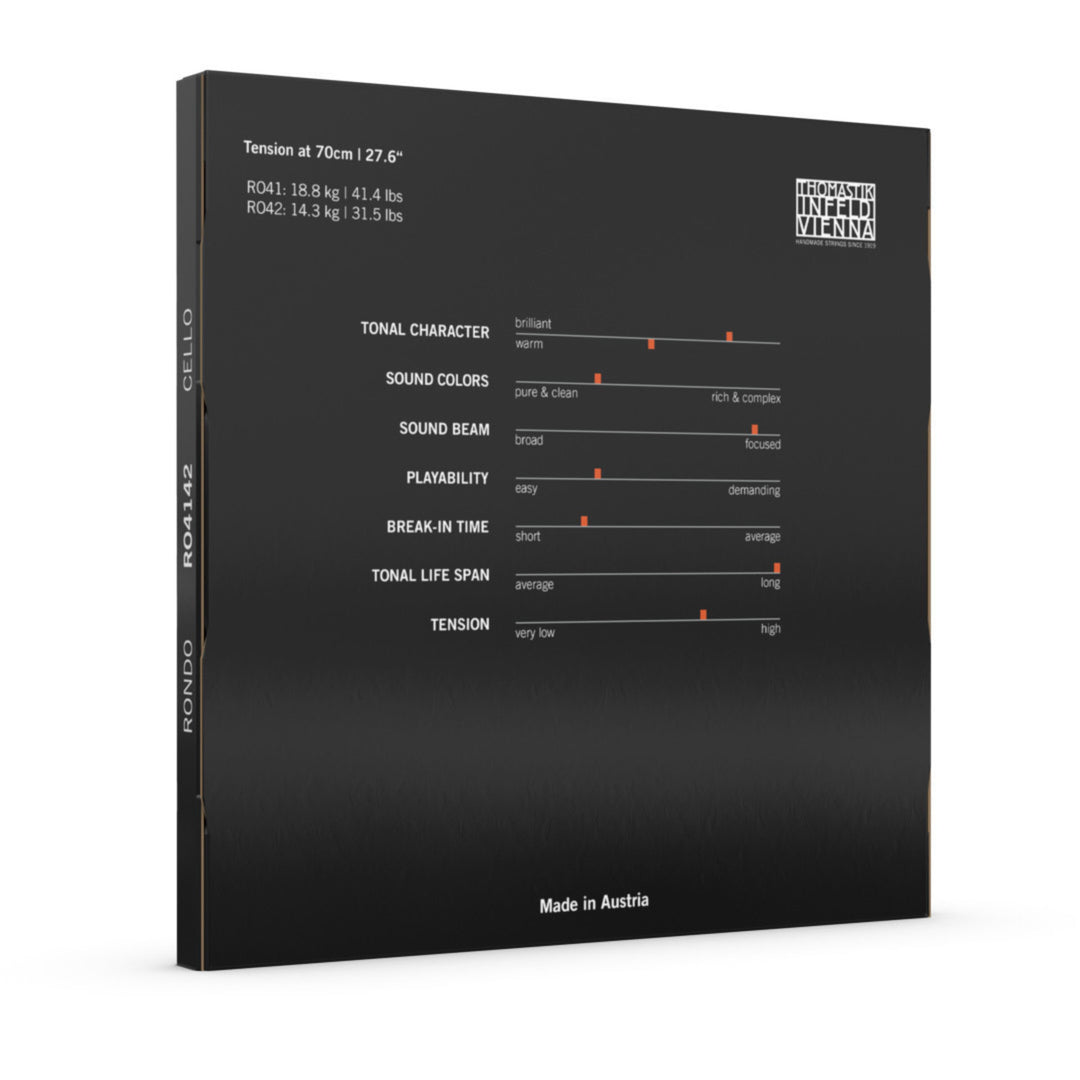 Thomastik-Infeld Celloer-strenger Rondo - *Halvsett A+D medium (4142)