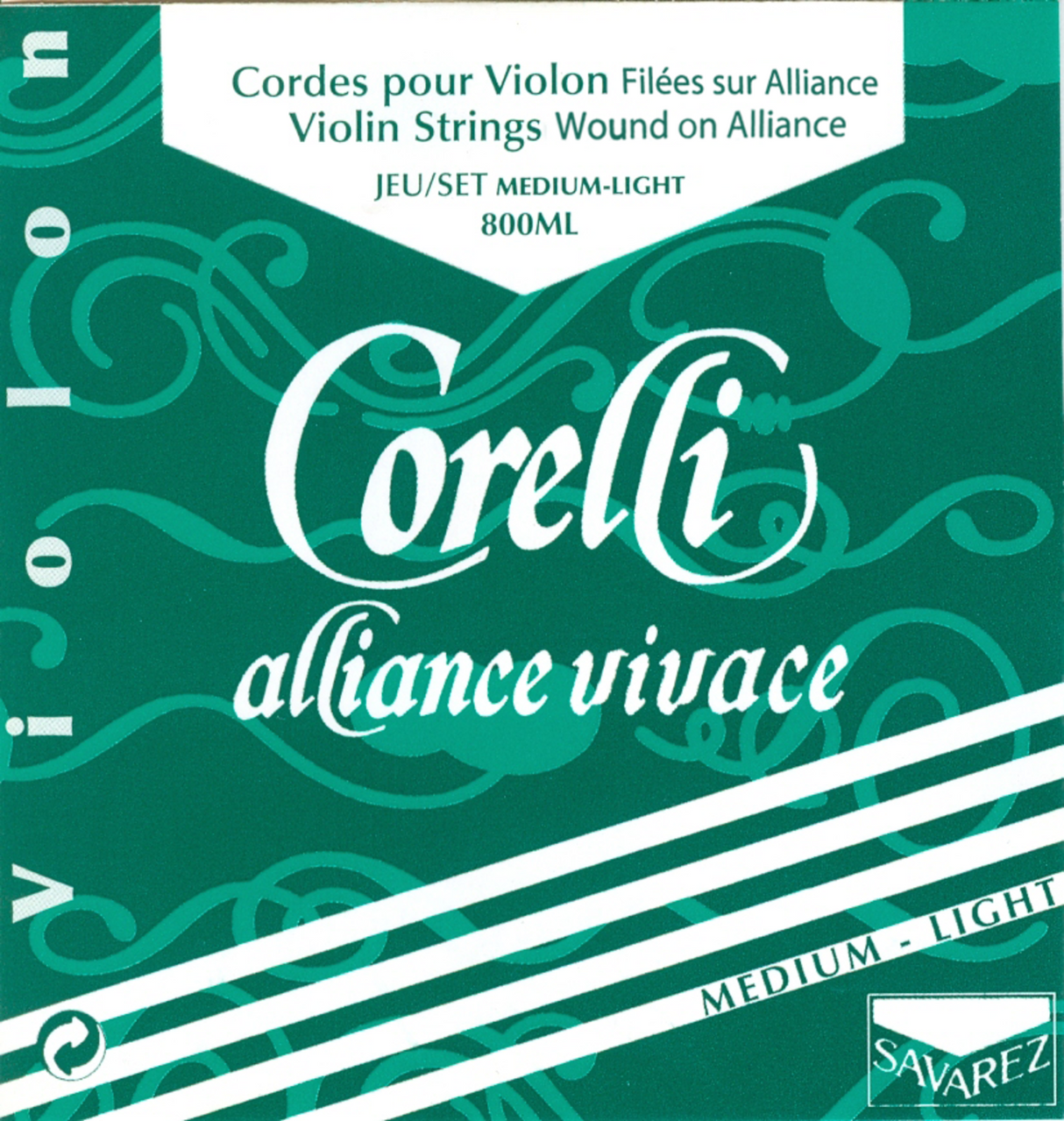 Corelli Fioliner-strenger Alliance Vivace - Medium-light 800ML