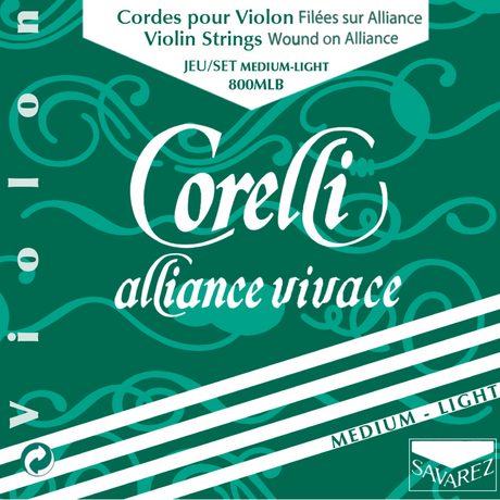 Corelli Fioliner-strenger Alliance Vivace - Medium-light 800MLB