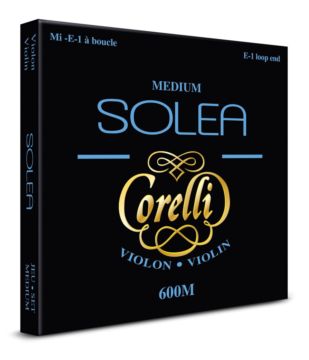 Corelli Fioliner-strenger Solea - Sett E løkkeender (600M)