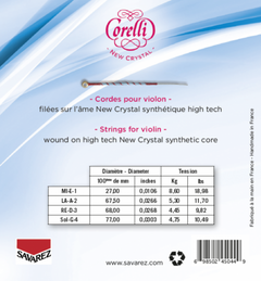 Corelli Fioliner-strenger New Crystal - medium (700MB)