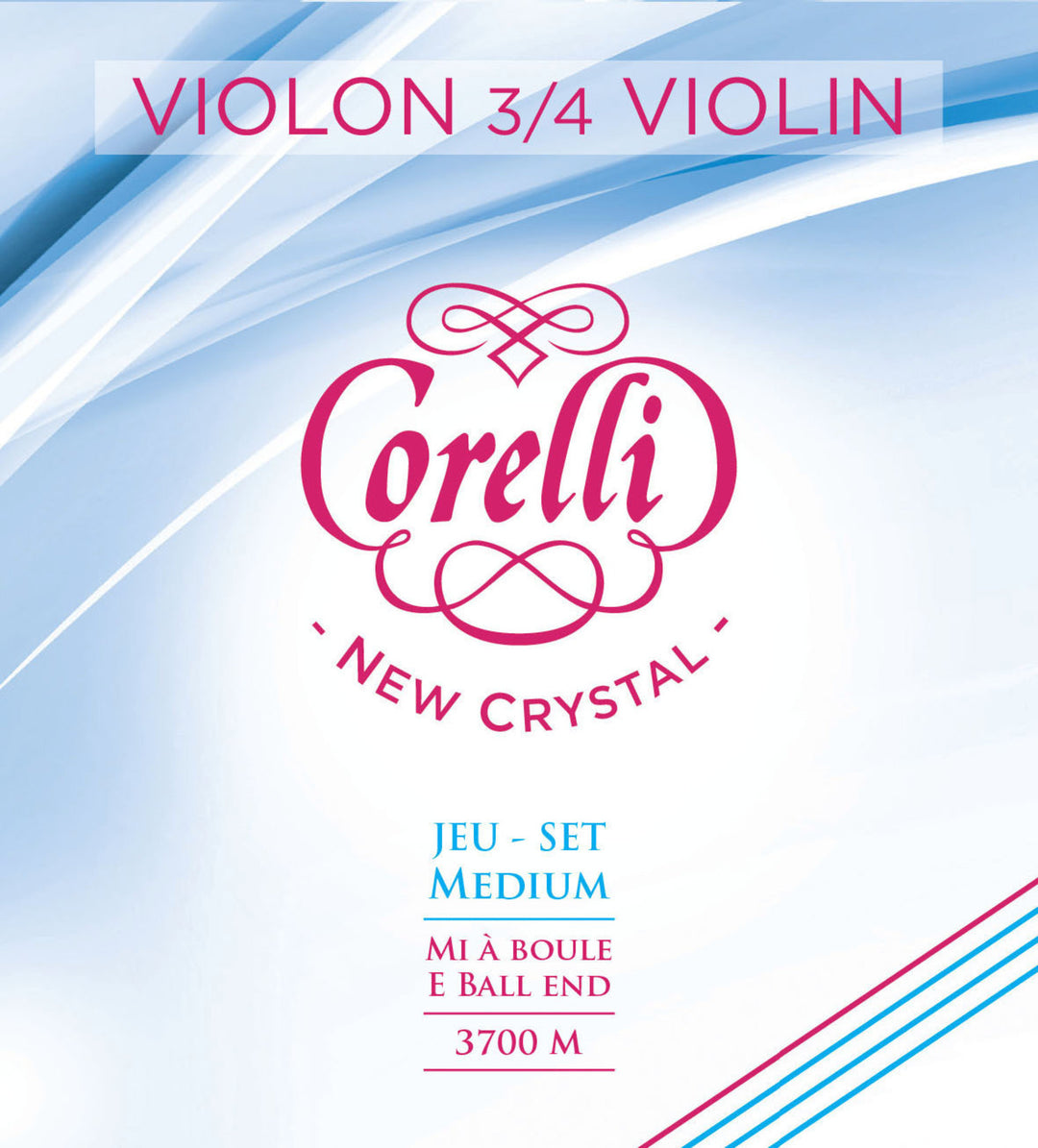 Corelli Fioliner-strenger New Crystal - D 3/4 (3703M)