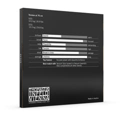Thomastik-Infeld Celloer-strenger Spirocore spiralkjerne - Sett G+C tungsten medium (S3233)
