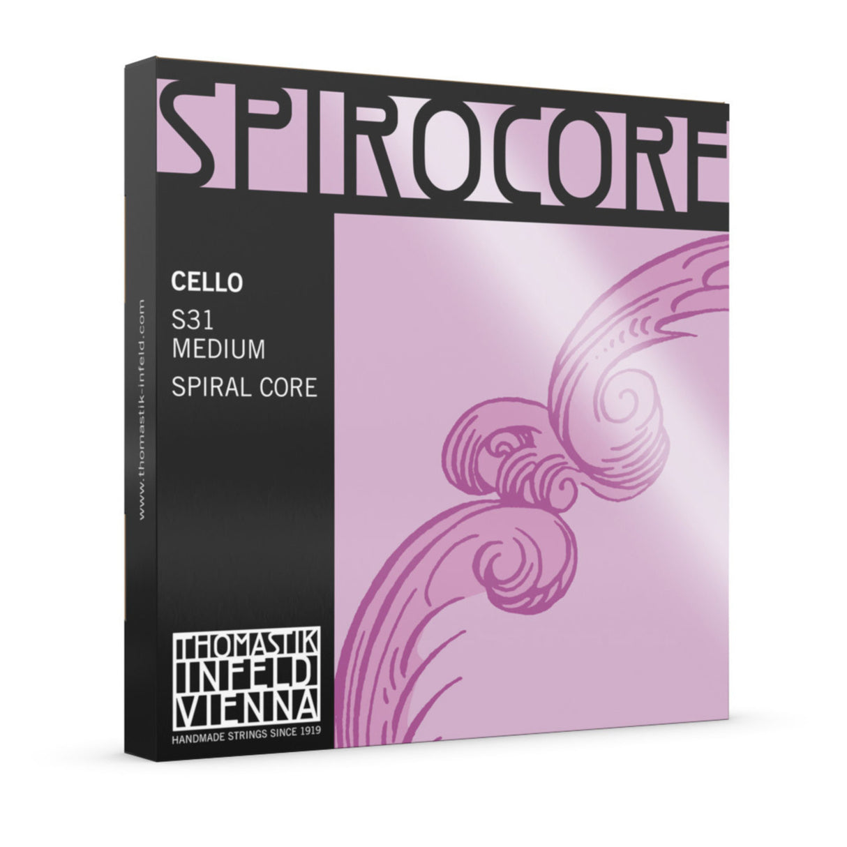 Thomastik-Infeld Celloer-strenger Spirocore spiralkjerne - Medium (S31)