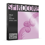 Thomastik-Infeld Celloer-strenger Spirocore spiralkjerne - Medium (S31)