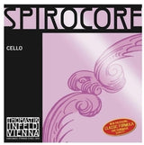 Thomastik-Infeld Celloer-strenger Spirocore spiralkjerne - Sett G+C tungsten medium (S3233)