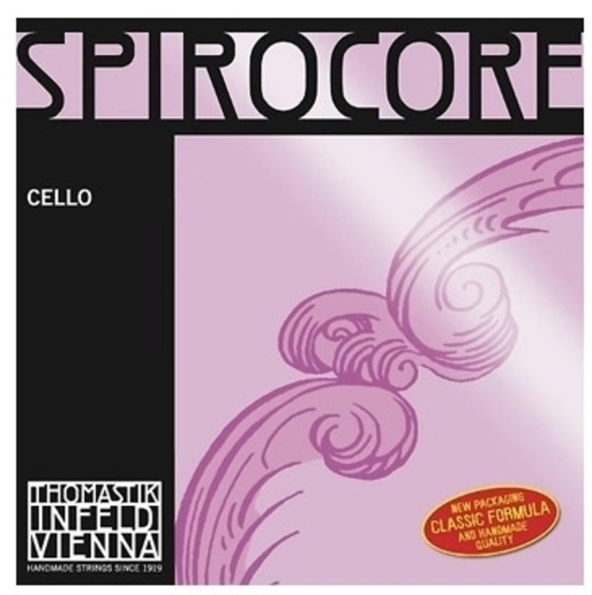 Thomastik-Infeld Celloer-strenger Spirocore spiralkjerne - Sett 1/4 (S779)