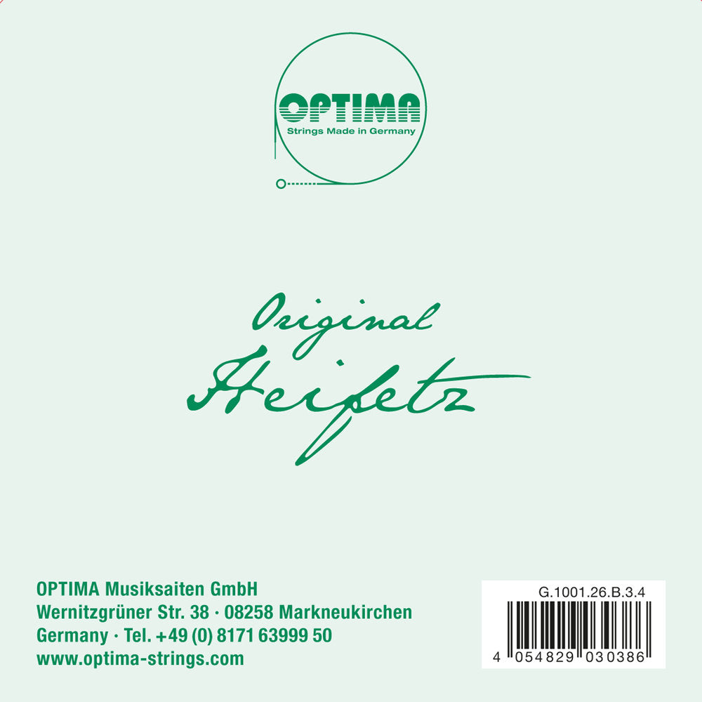 Optima Goldbrokat E-streng 3/4-fioliner, 0,26 mm, kule