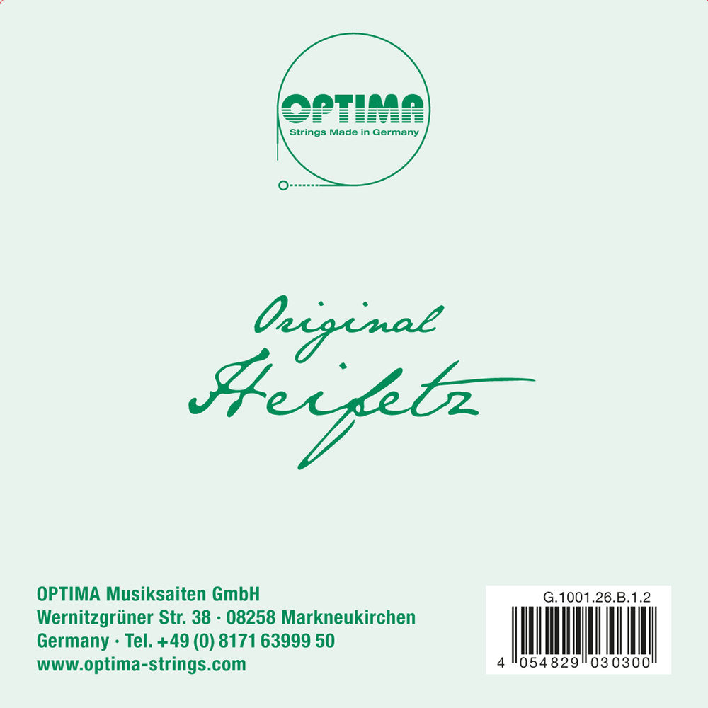Optima Goldbrokat E-streng 1/2-fioliner, 0,26 mm, kule