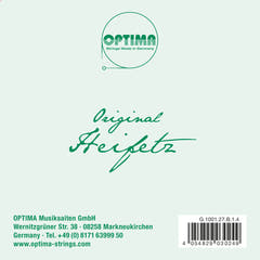 Optima Goldbrokat E-streng 1/4-fiolin, 0,27 mm, kule
