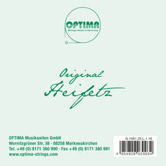 Optima Goldbrokat E-streng 1/16-fiolin, 0,25 mm, løkke