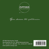 Optima Goldbrokat Premium E-streng 1/2-fiolin, 0,27 mm, kule