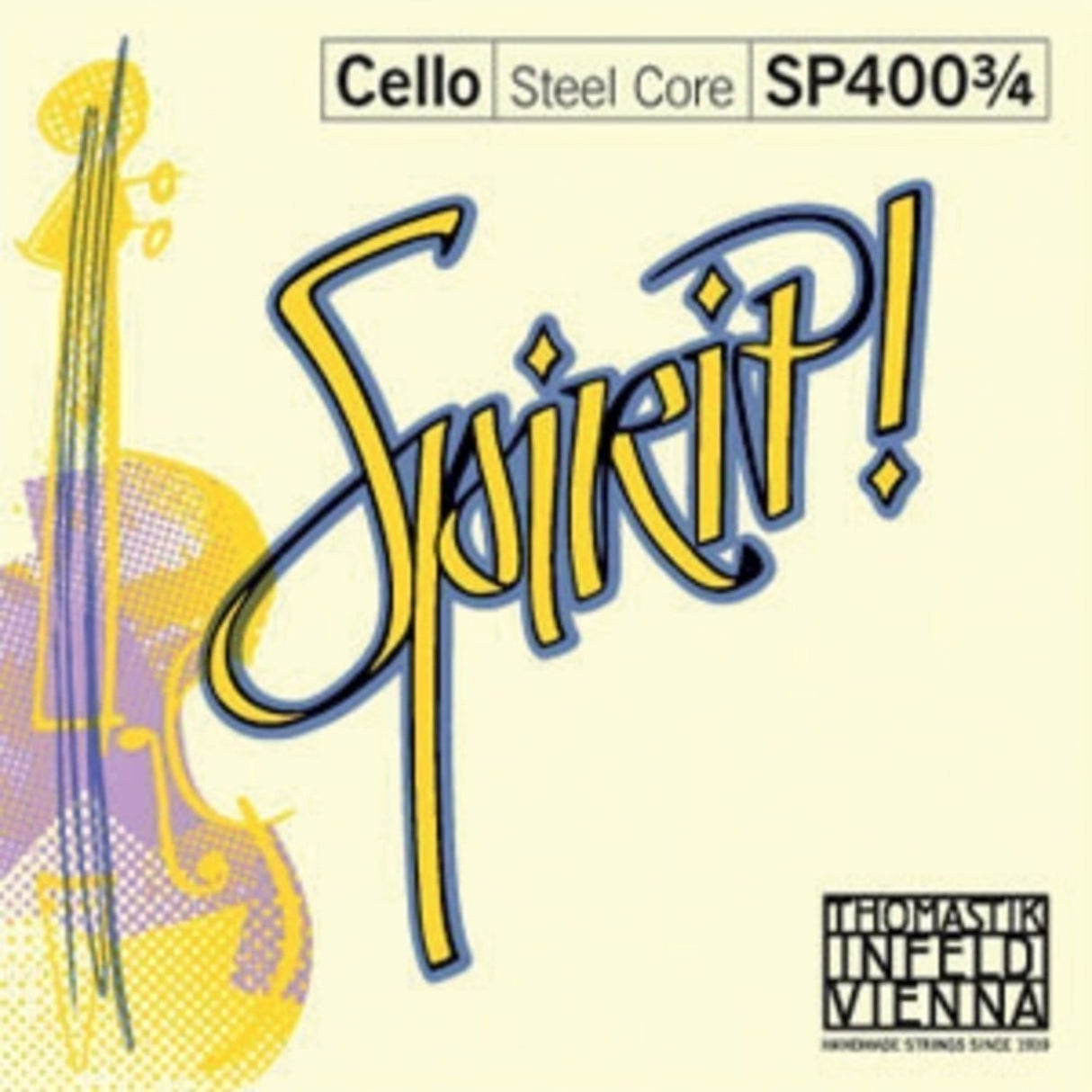 Thomastik-Infeld Celloer-strenger Spirit Fractonal – for små størrelser - G 3/4 (SP43 3/4)