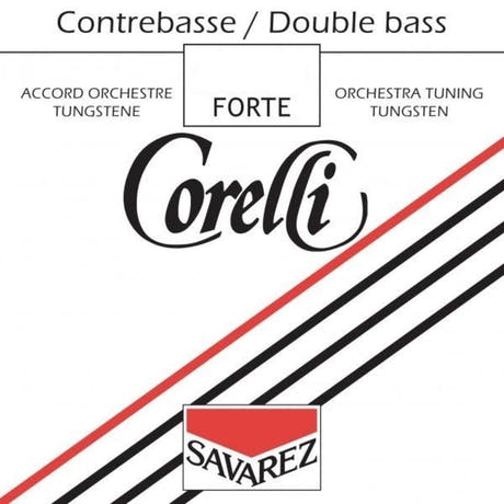Corelli kontrabass-strenger solostemming nikkel – medium (363M)