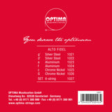 Optima Fidel-strenger stål - Sett 6-strengs (1027)