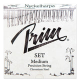 Prim nyckelharpa-strenger kromstål - Sett (Medium)