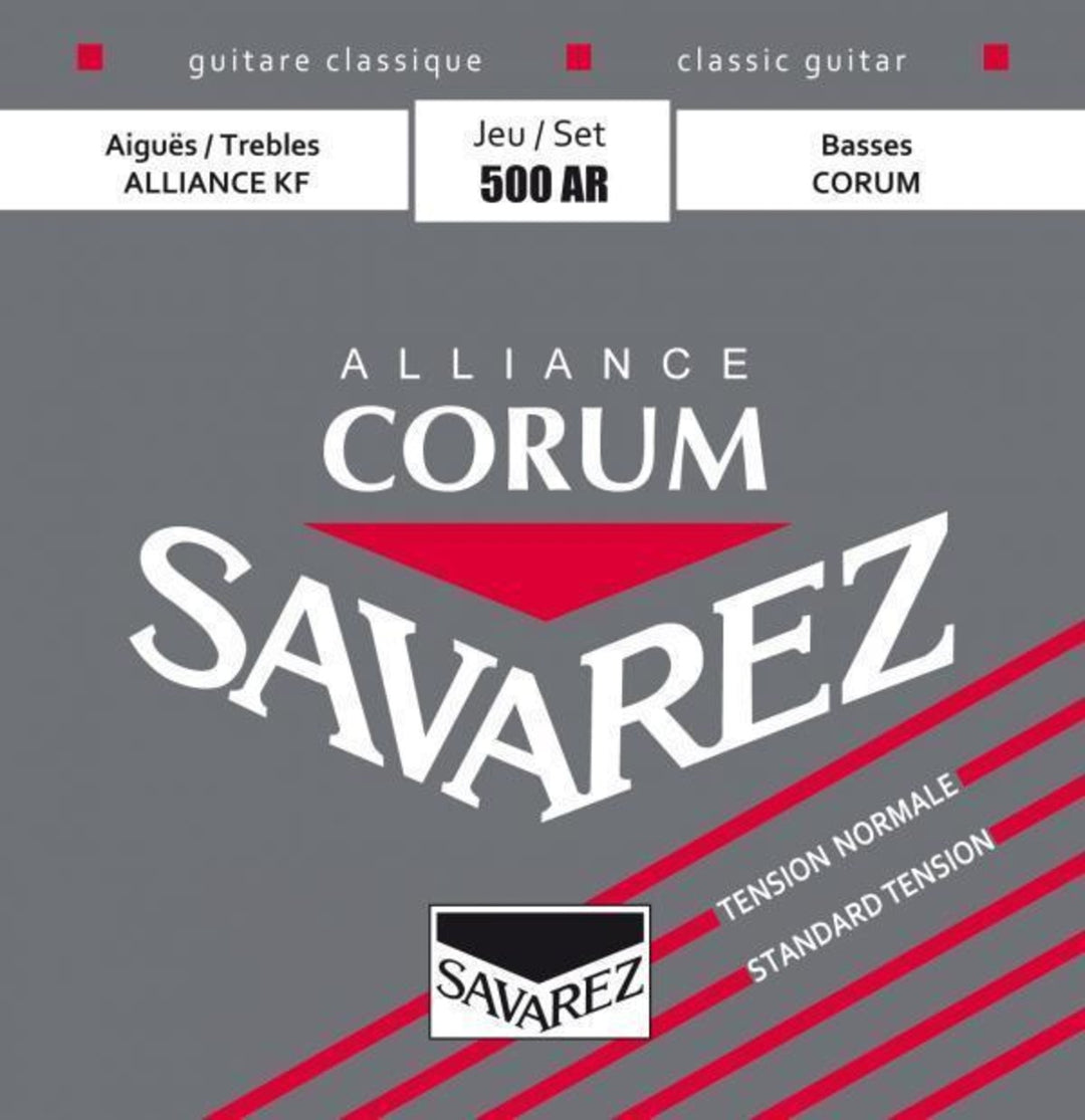 Savarez strenger til klassisk Gitarer Alliance Corum - standardsett (500AR)