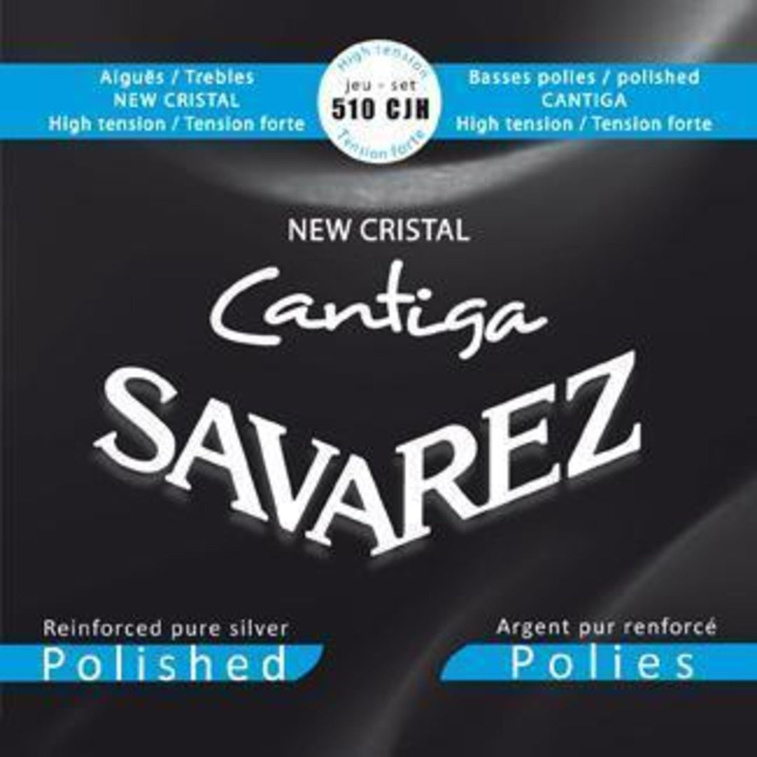 Savarez strenger for klassisk Gitarer New Cristal Cantiga - Sett høy, slipt (510CJH)