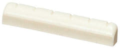 GEWA sadel i plast til klassisk gitarer, rett, 52,1 x 9,2 x 5,4 mm