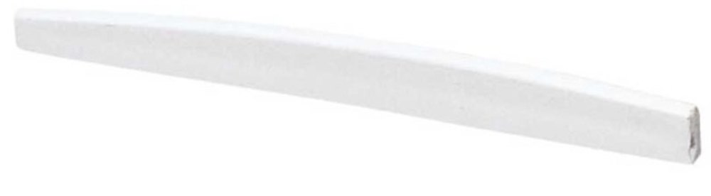 Fire & Stone plastsadel, western-gitar, buet, 77,0 x 7,4 x 2,8 mm