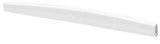 Fire & Stone plastsadel, western-gitar, buet, 77,0 x 7,4 x 2,8 mm