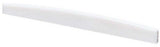 Fire & Stone plastsadel, western-gitar, buet, 76,9 x 8,4 x 2,9 mm