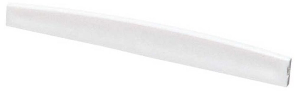 Fire & Stone plastsadel, western-gitar, buet, 77,0 x 9,4 x 3,0 mm