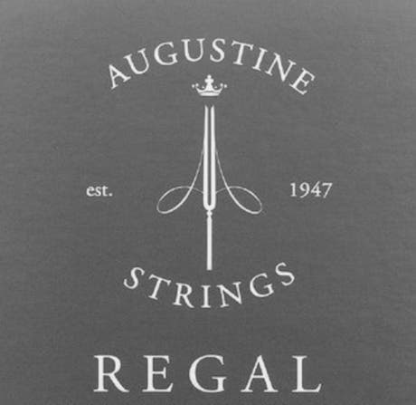 Augustine strenger for klassiske Gitarer Regal Crystal Nylon high - Sett Regal Black (high/low)