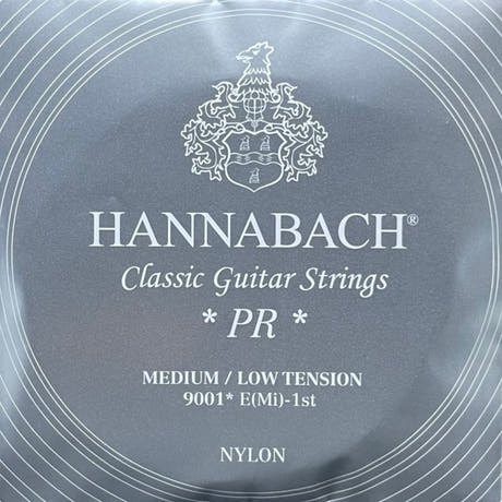 Hannabach 900 E1 diskantstreng til klassisk gitar, medium/low tension