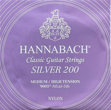 Hannabach 900 A5 bassstreng til klassisk gitarer, medium/high tension