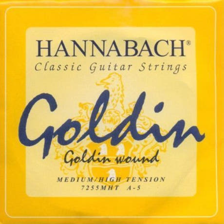 Hannabach 725 A5 bassstreng til klassisk gitar, medium/høy tension