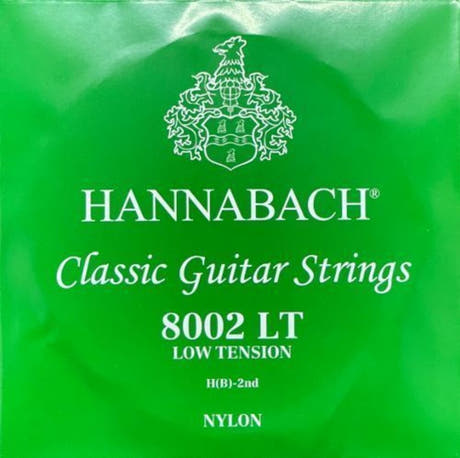 Hannabach 800 H/B2 diskantstreng til klassisk gitarer, low tension