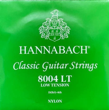 Hannabach 800 D4 bassstreng til klassisk gitarer, low tension
