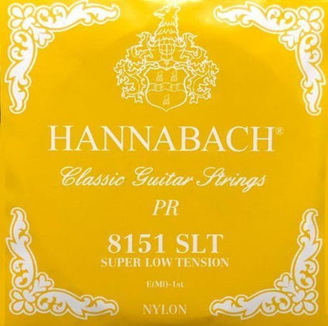 Hannabach 815 E1 diskantstreng til klassisk gitar, super low tension