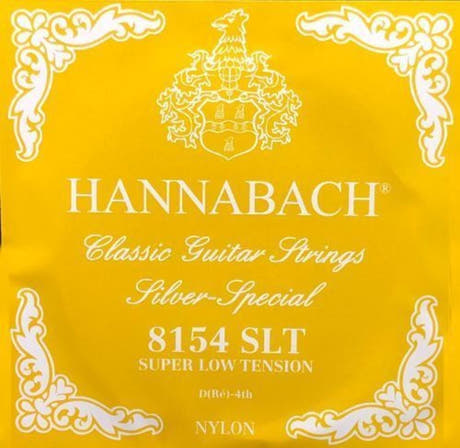 Hannabach 815 D4 bassstreng til klassisk gitar, super low tension