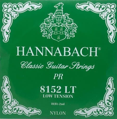 Hannabach 815 H/B2 diskantstreng til klassisk gitarer, low tension