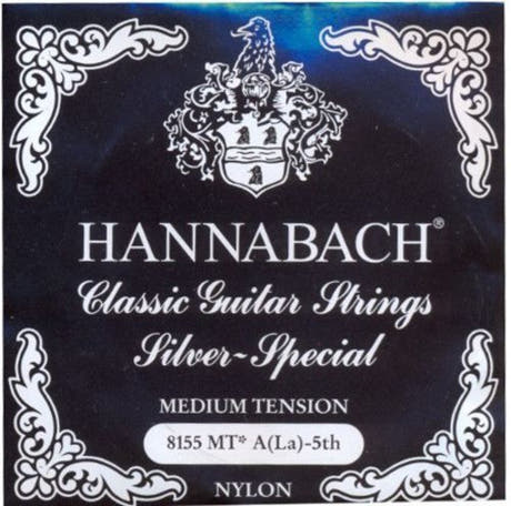 Hannabach 815 A5 bassstreng til klassisk gitar, medium tension