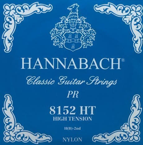 Hannabach 815 H/B2 diskantstreng til klassisk gitarer, high tension