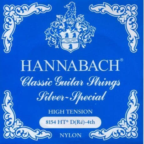 Hannabach 815 D4 bassstreng til klassisk gitar, high tension