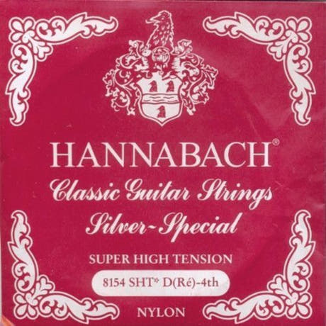 Hannabach 815 D4 bassstreng til klassisk gitar, super high tension