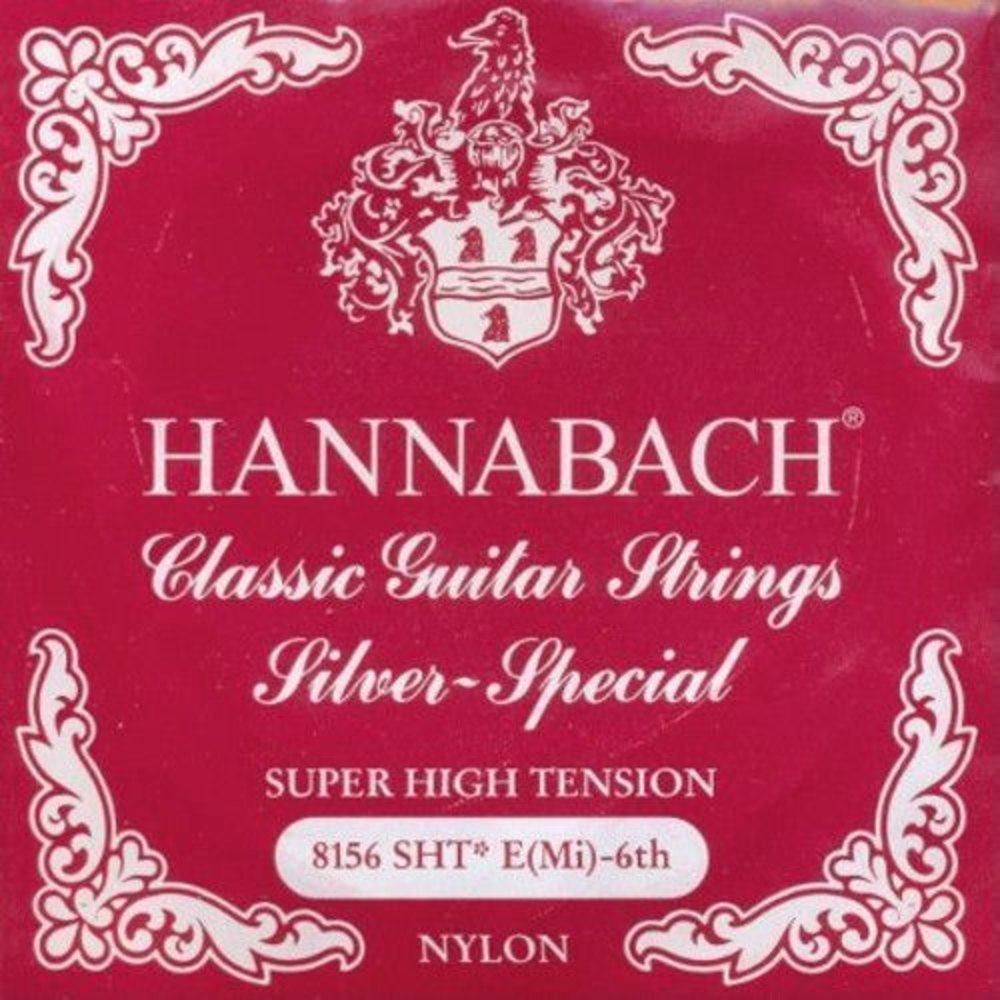 Hannabach 815 E6 bassstreng til klassisk gitarer, super high tension