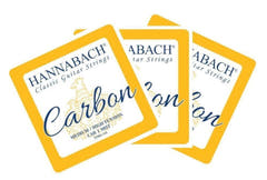 Hannabach-strenger til klassisk gitar CARBON Medium/High tension diskant - Sett med 3 diskantstrenger (CAR8MHT)