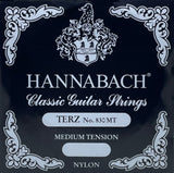 Hannabach strenger for klassisk Gitarer Special model - Sett skala 570-590 (830MT)