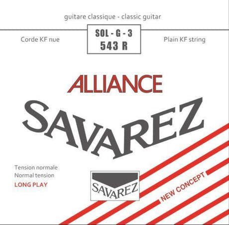 Savarez 543R Alliance HT Classic G3 diskantstreng, normal spenning