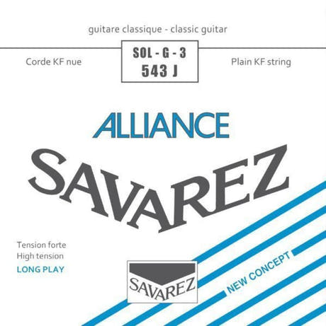 Savarez 543J Alliance HT Classic G3 diskantstreng, High tension
