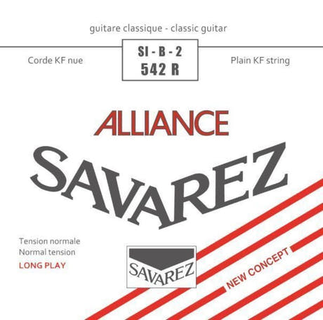 Savarez 542R Alliance HT Classic H/B2 diskantstreng, normal tension