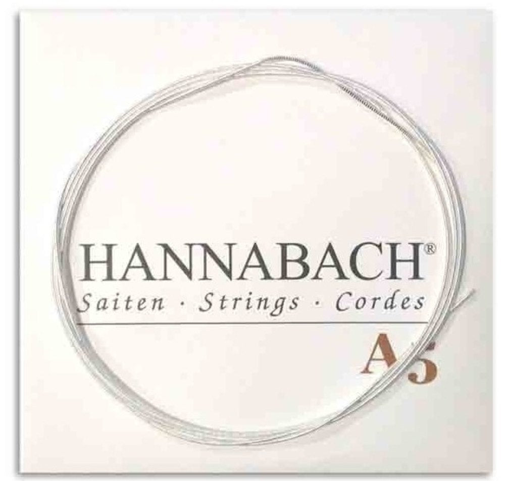 Hannabach 890 1/4 A5 bassstreng til barnegitar, medium tension