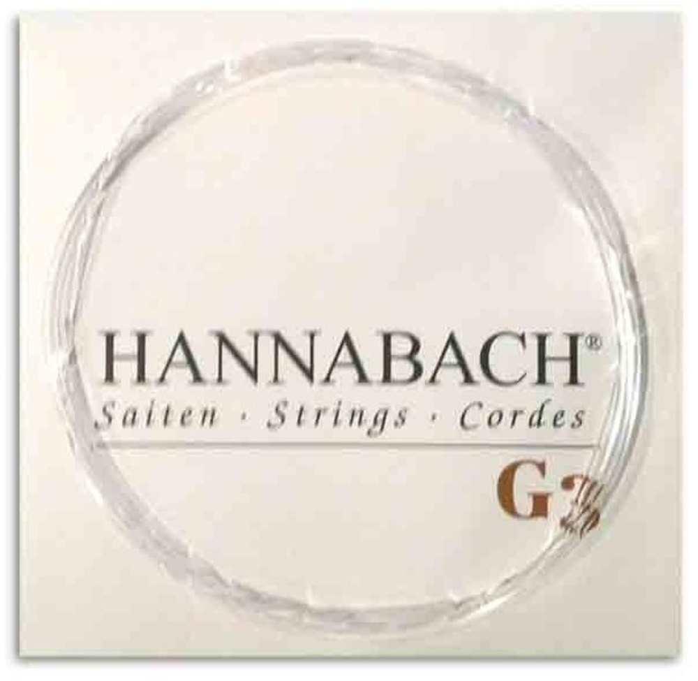 Hannabach 890 7/8 G3 blank streng til barnegitar, medium spenning