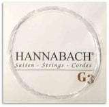 Hannabach 890 7/8 G3 blank streng til barnegitar, medium spenning